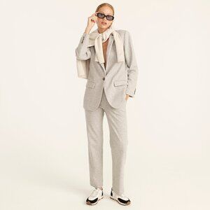 JCrew Alfie Italian wool knit suit jacket pants 8p